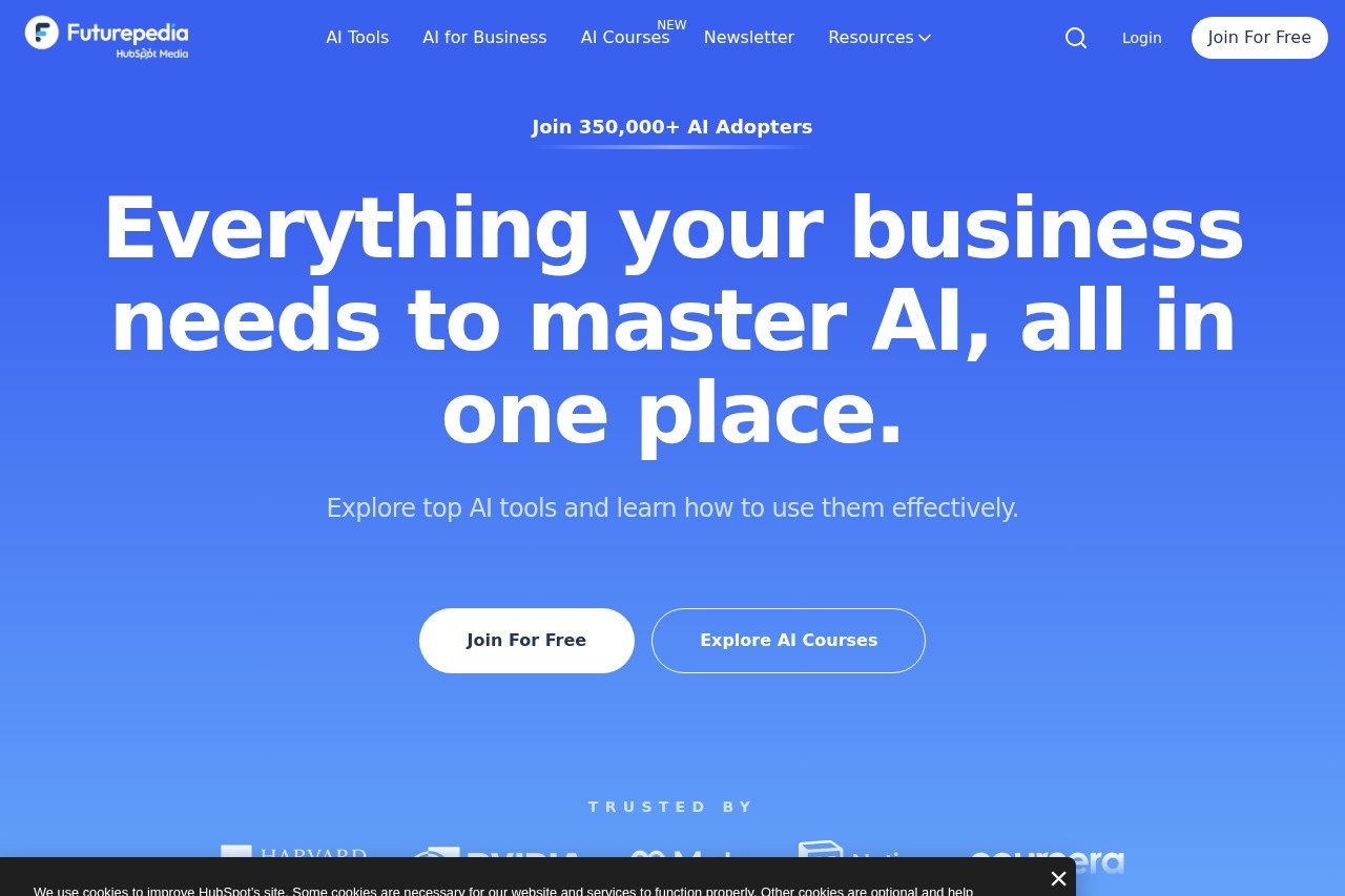 Futurepedia screenshot