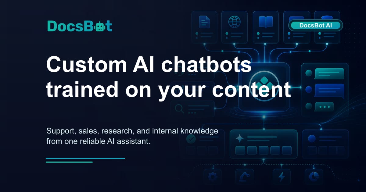 DocsBot AI screenshot