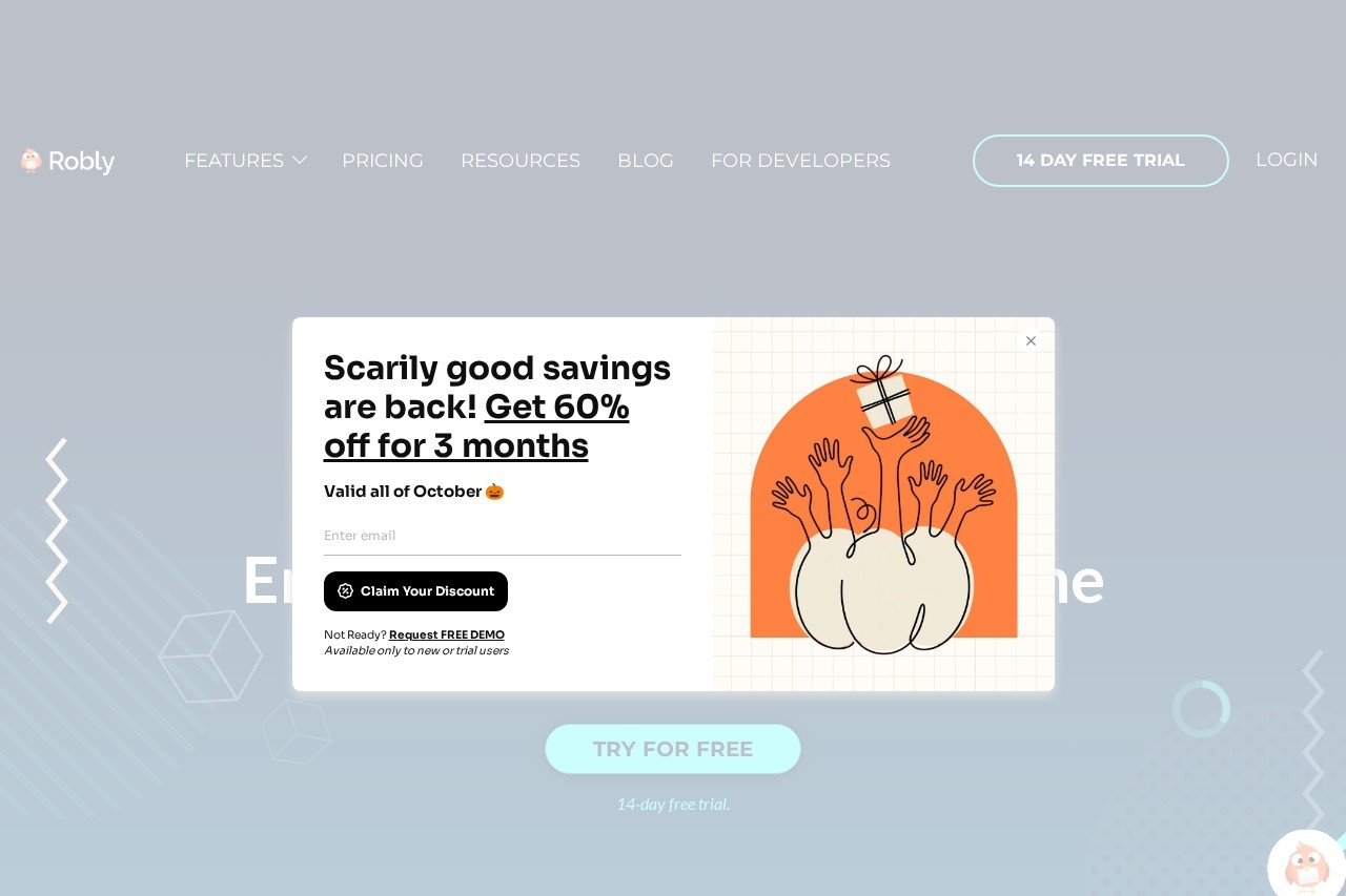 Robly Email Marketing screenshot