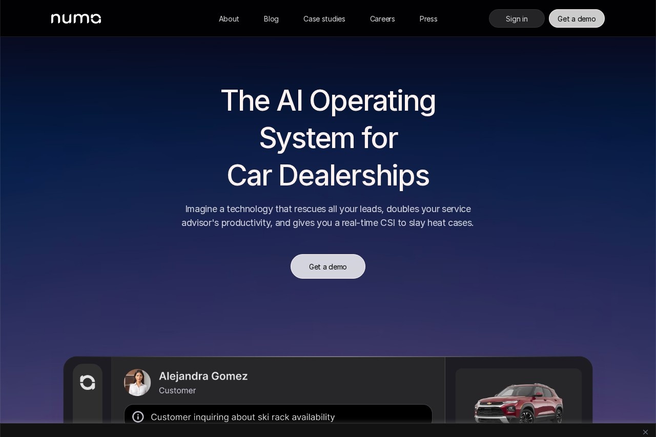 Numa screenshot