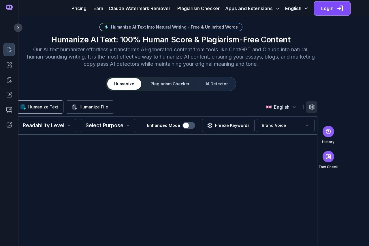 Humanize AI Text screenshot