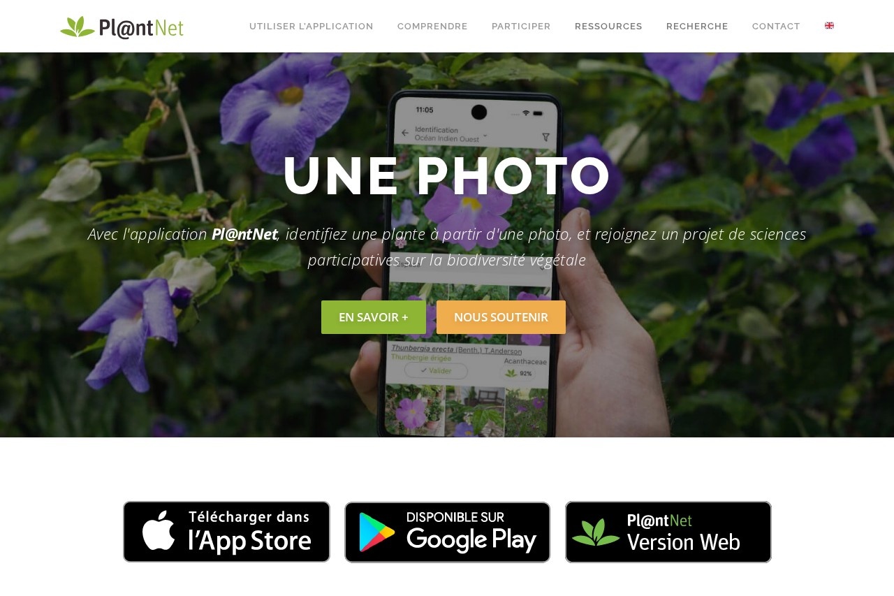 Pl@ntNet screenshot