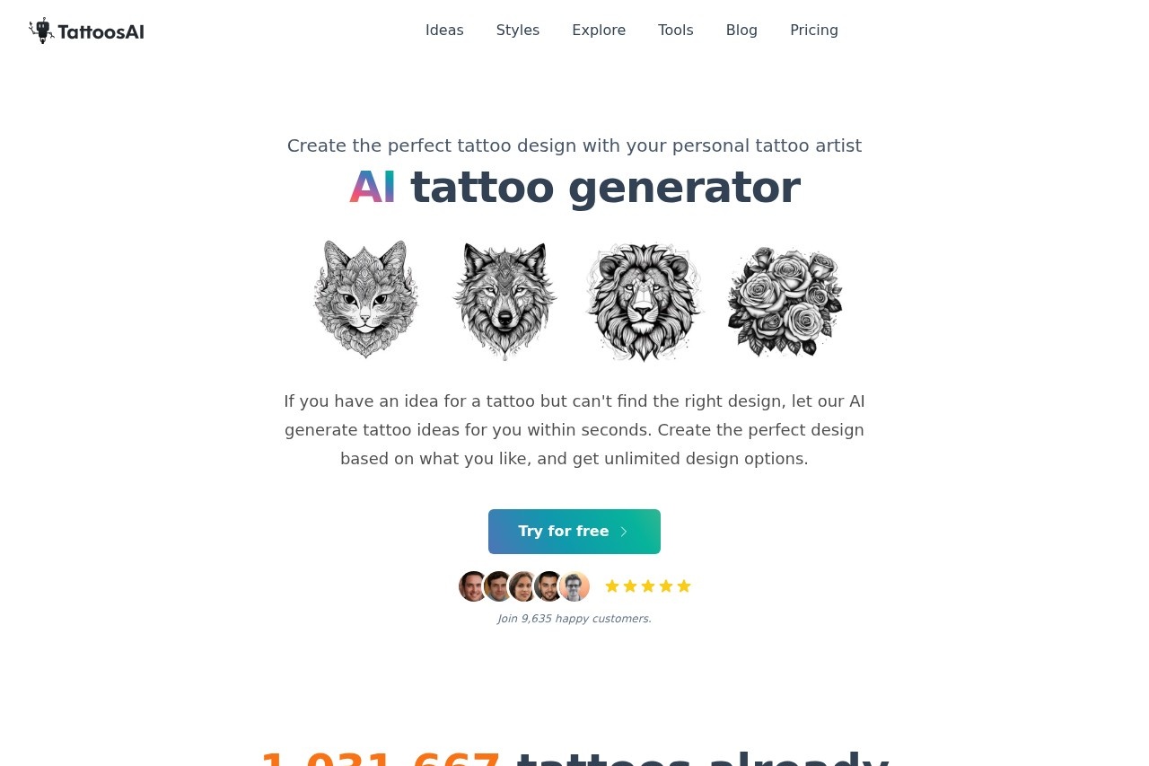 TattoosAI screenshot
