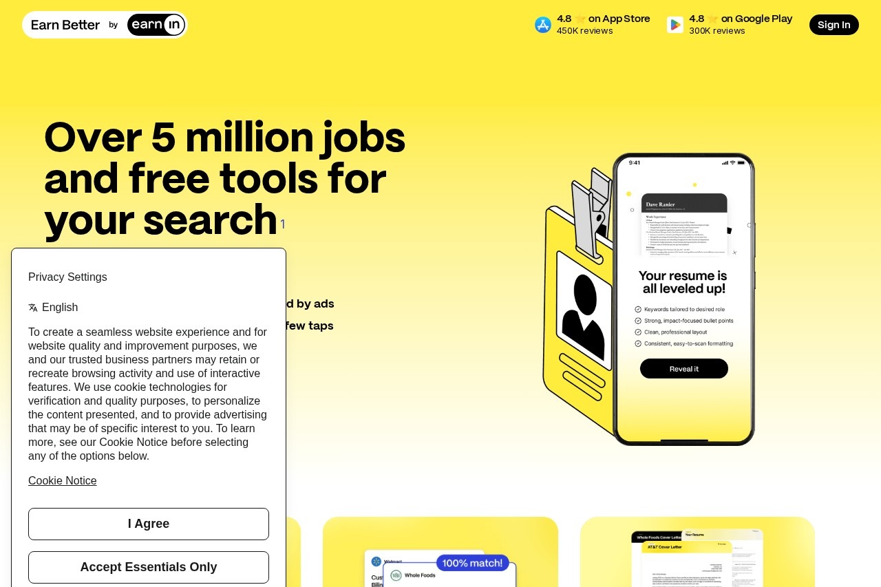 Earn Better by EarnIn screenshot