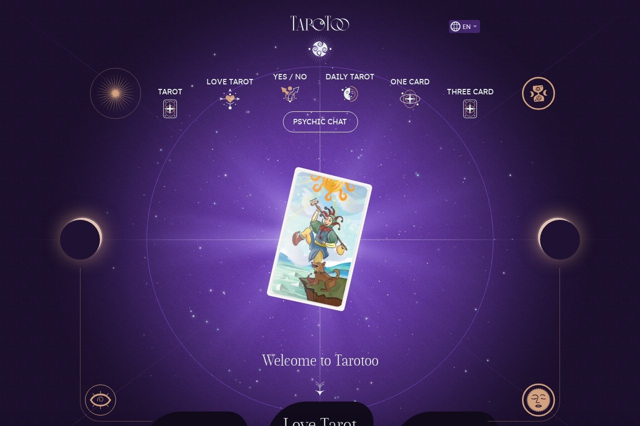 Tarotoo screenshot