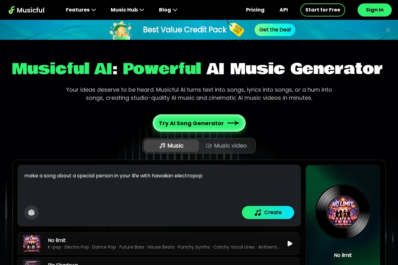 Musicful screenshot