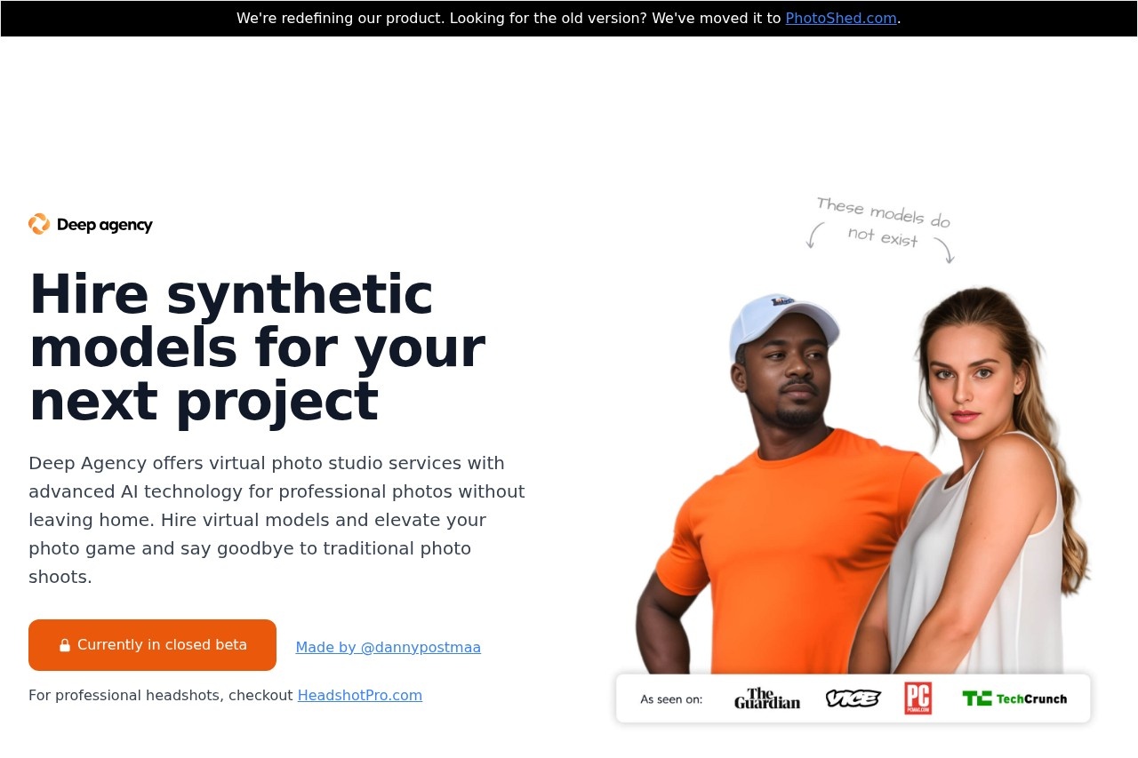 Deep Agency screenshot