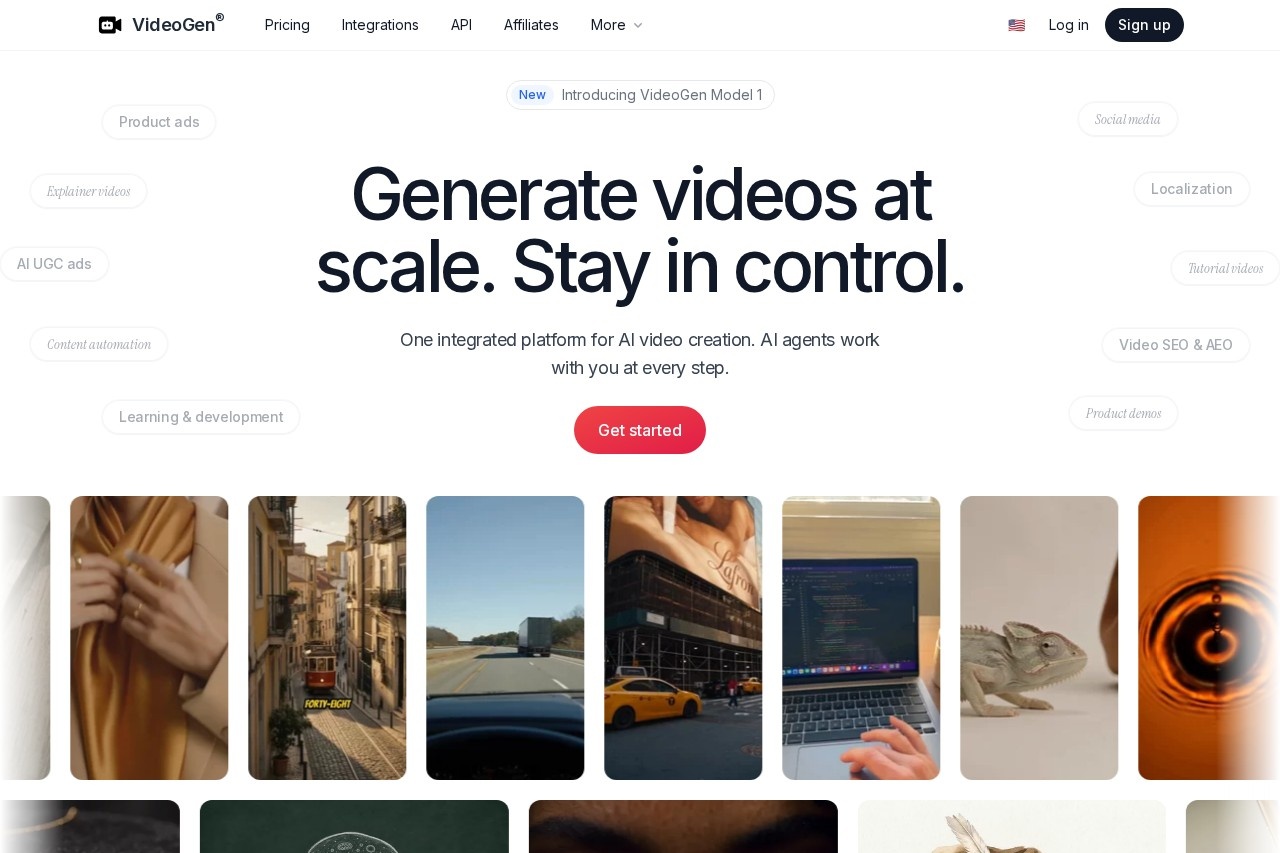 VideoGen screenshot