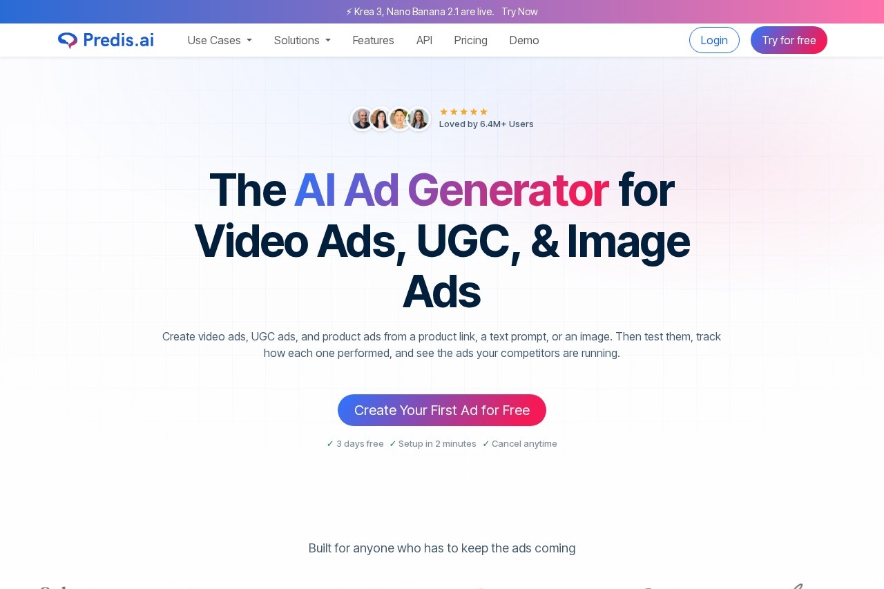 Predis.ai screenshot