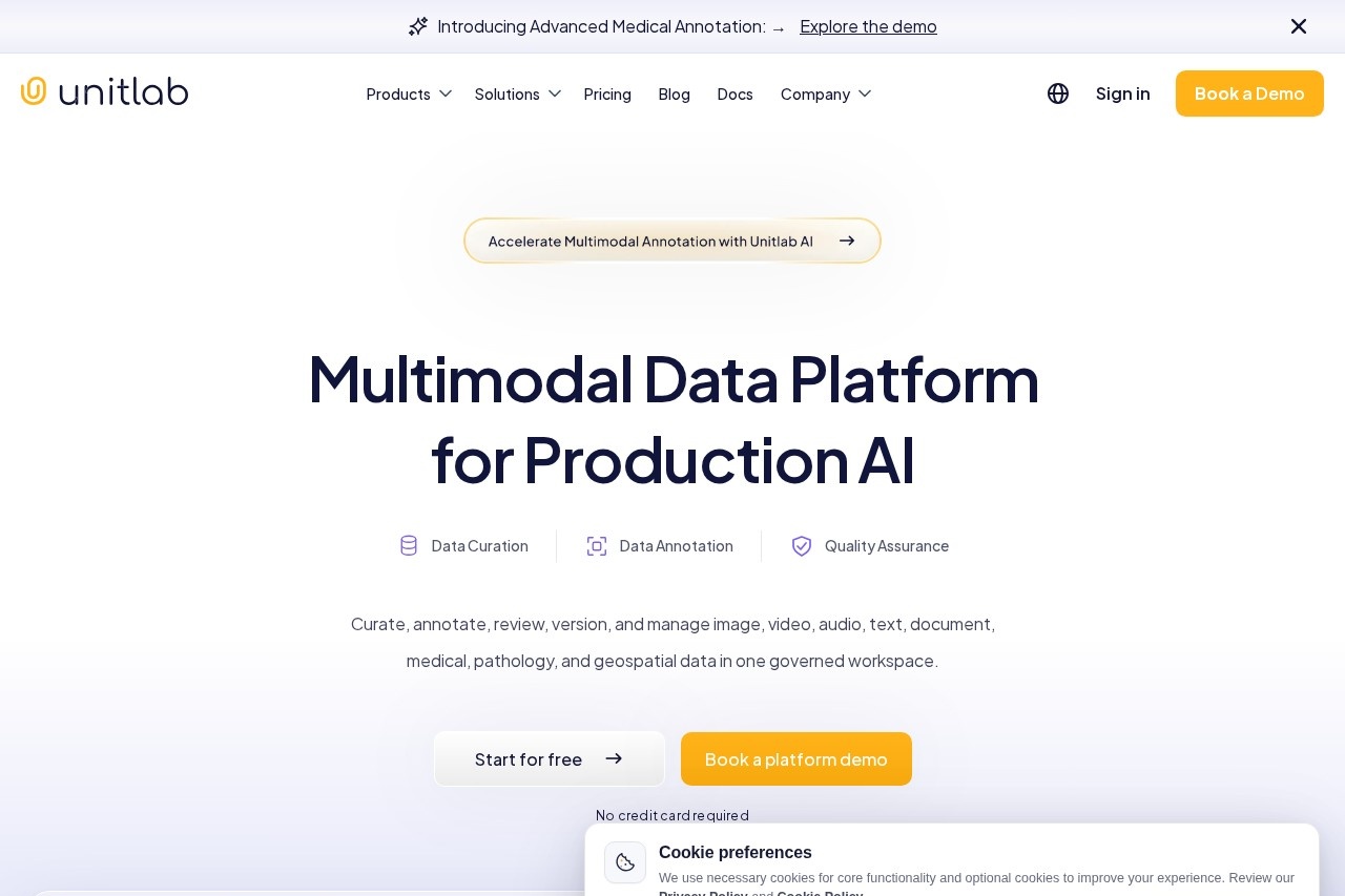 Unitlab AI screenshot