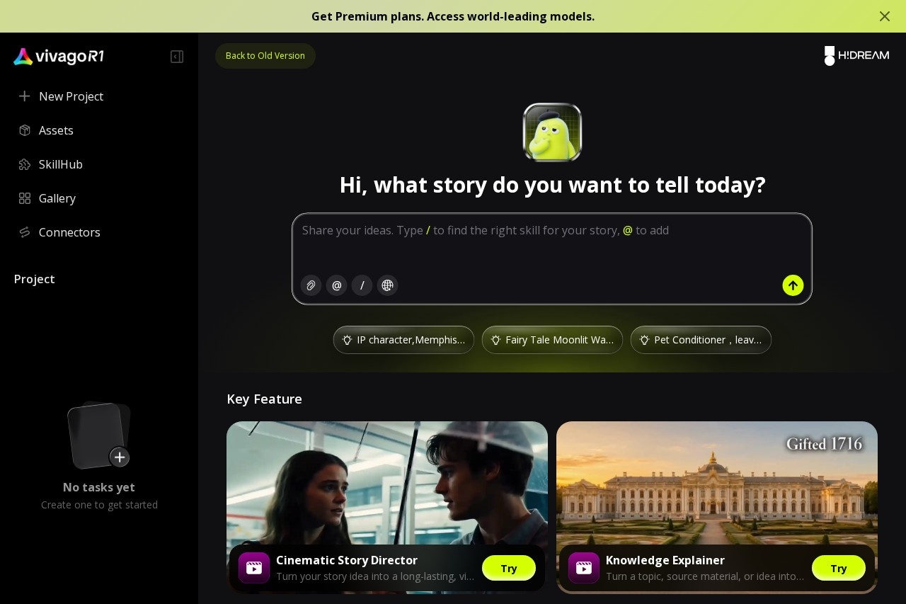 Vivago AI screenshot