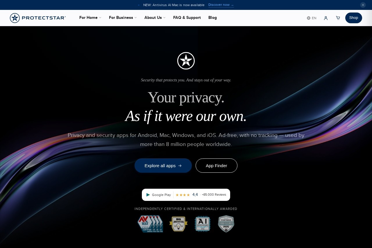 Protectstar screenshot