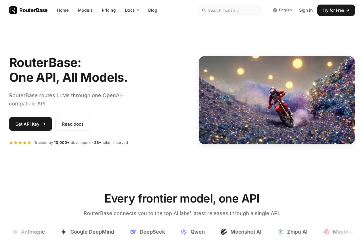 RouterBase screenshot