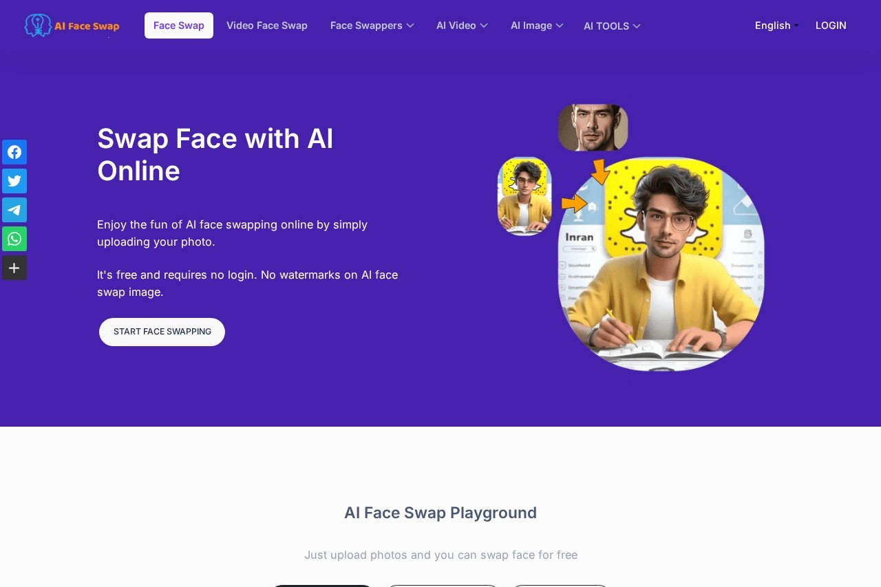 AI Face Swap screenshot