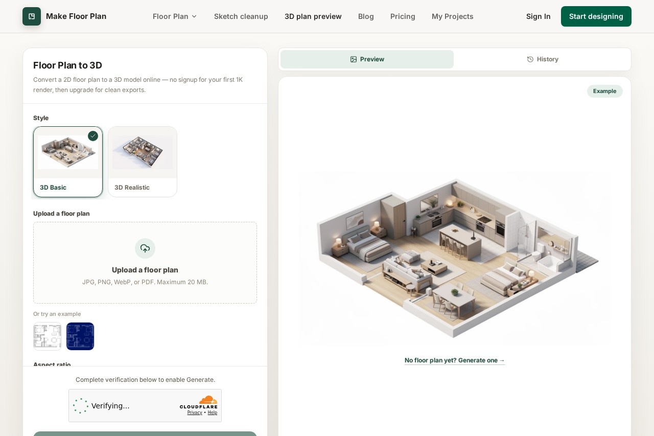 Make Floor Plan screenshot