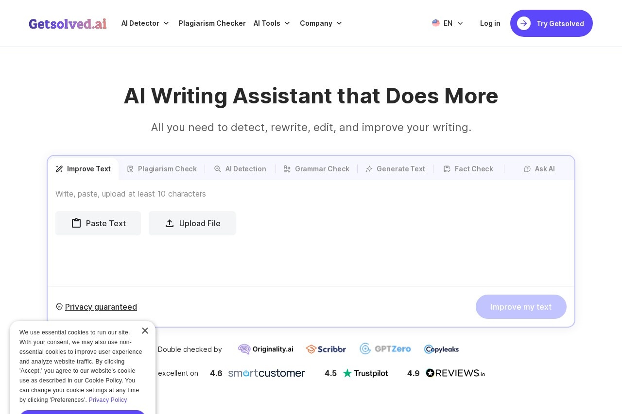 Getsolved screenshot