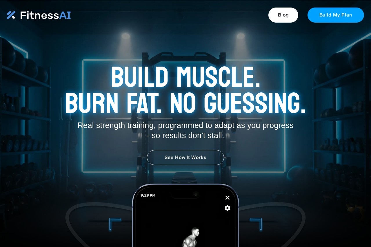 FitnessAI screenshot