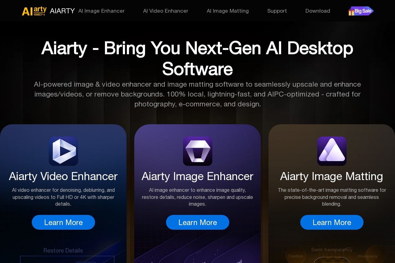 Aiarty Image Enhancer screenshot