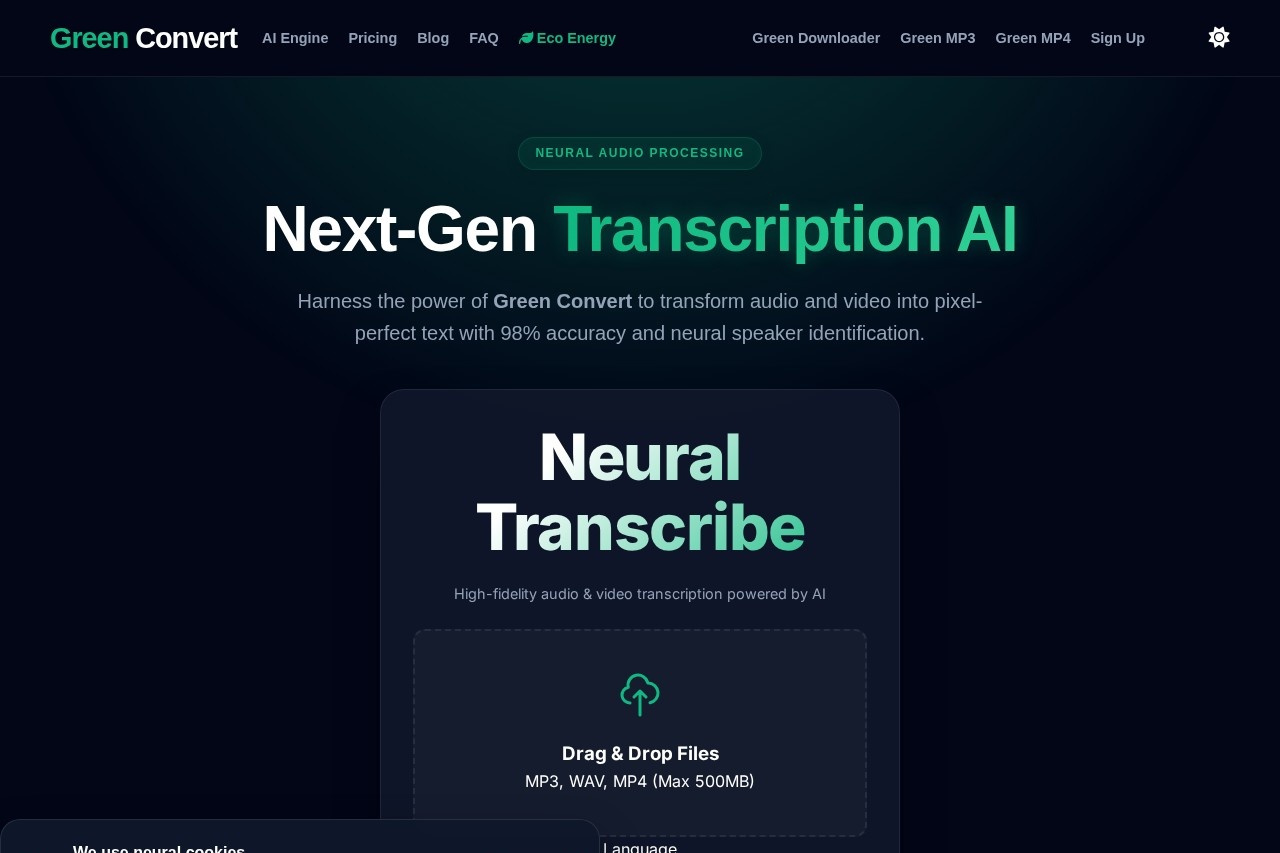 GreenConvert screenshot