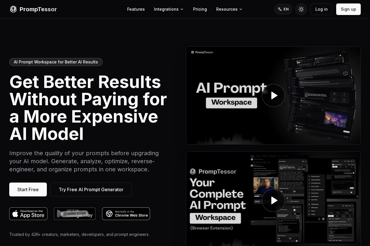 PrompTessor screenshot
