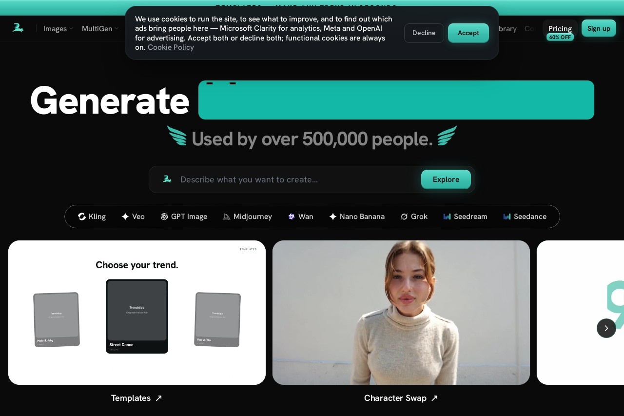 Zorq AI screenshot