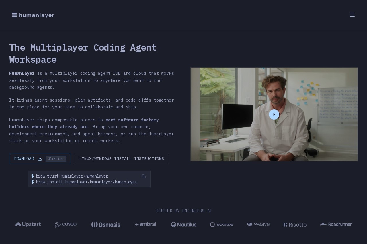 HumanLayer screenshot