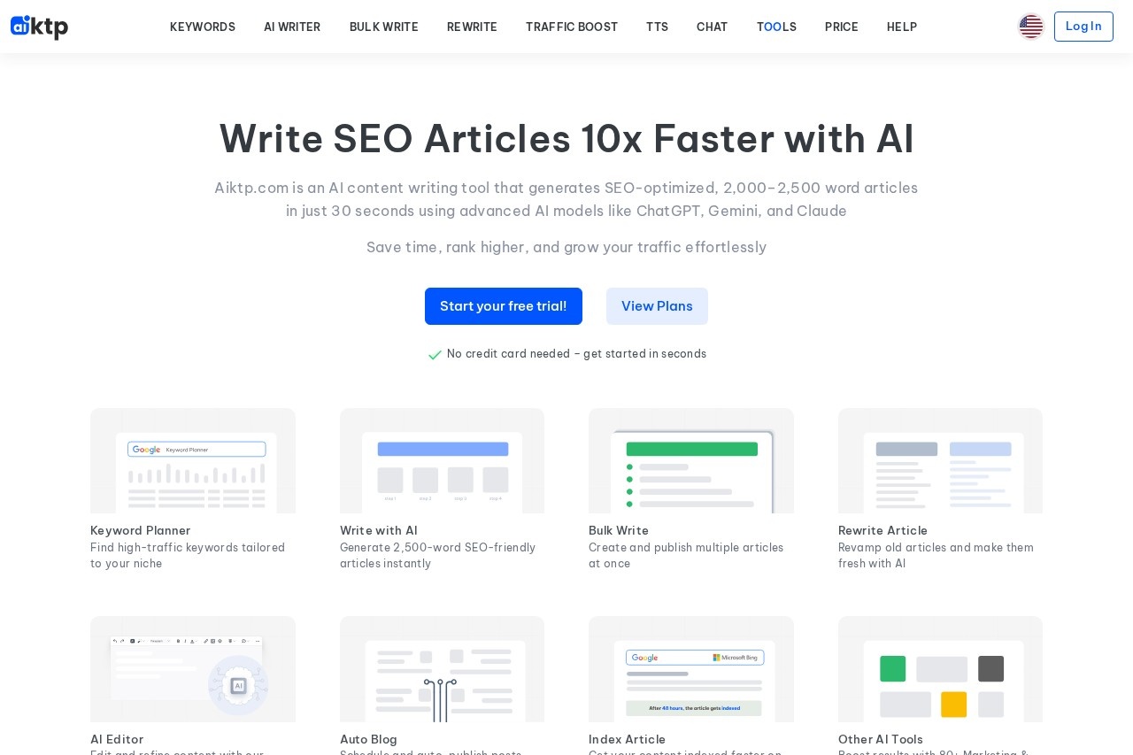 AI Keywords To Posts (AIKTP) screenshot