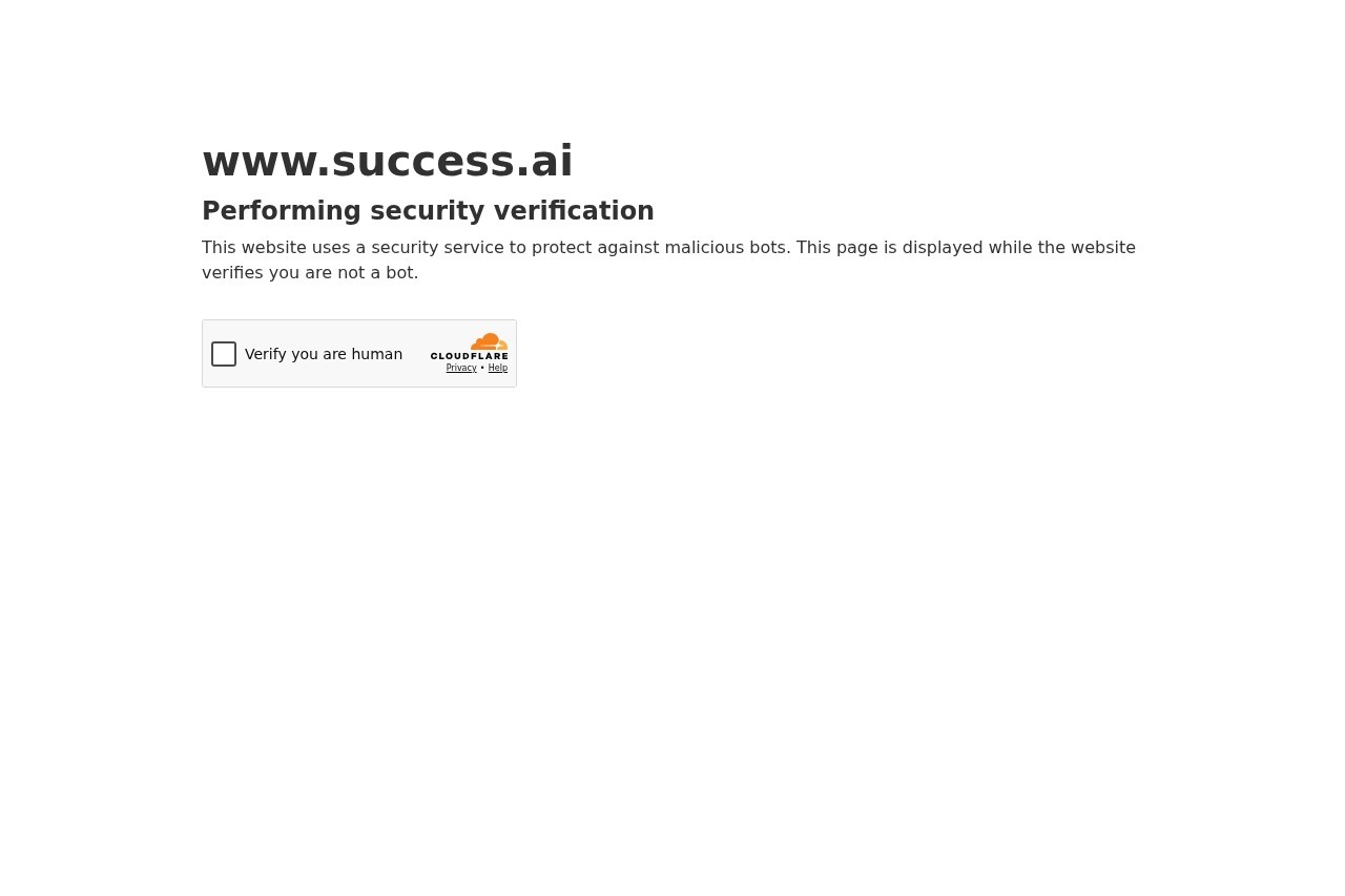 Success.ai screenshot
