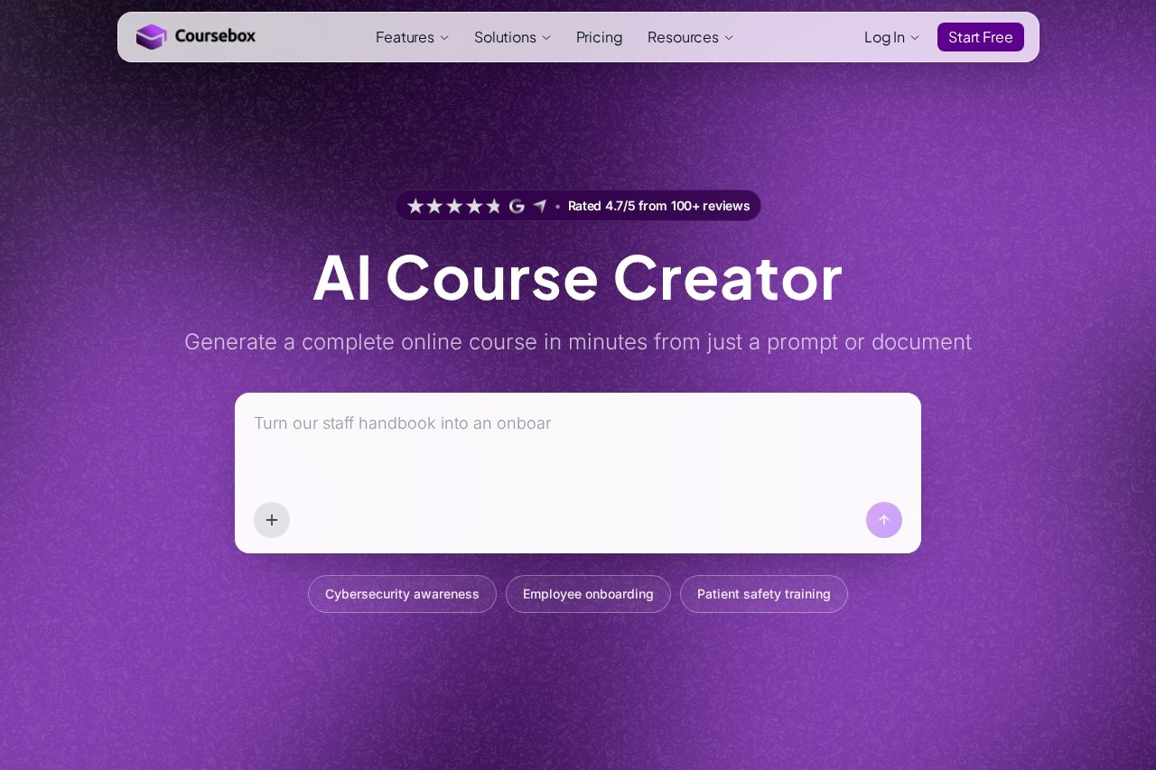 Coursebox AI screenshot
