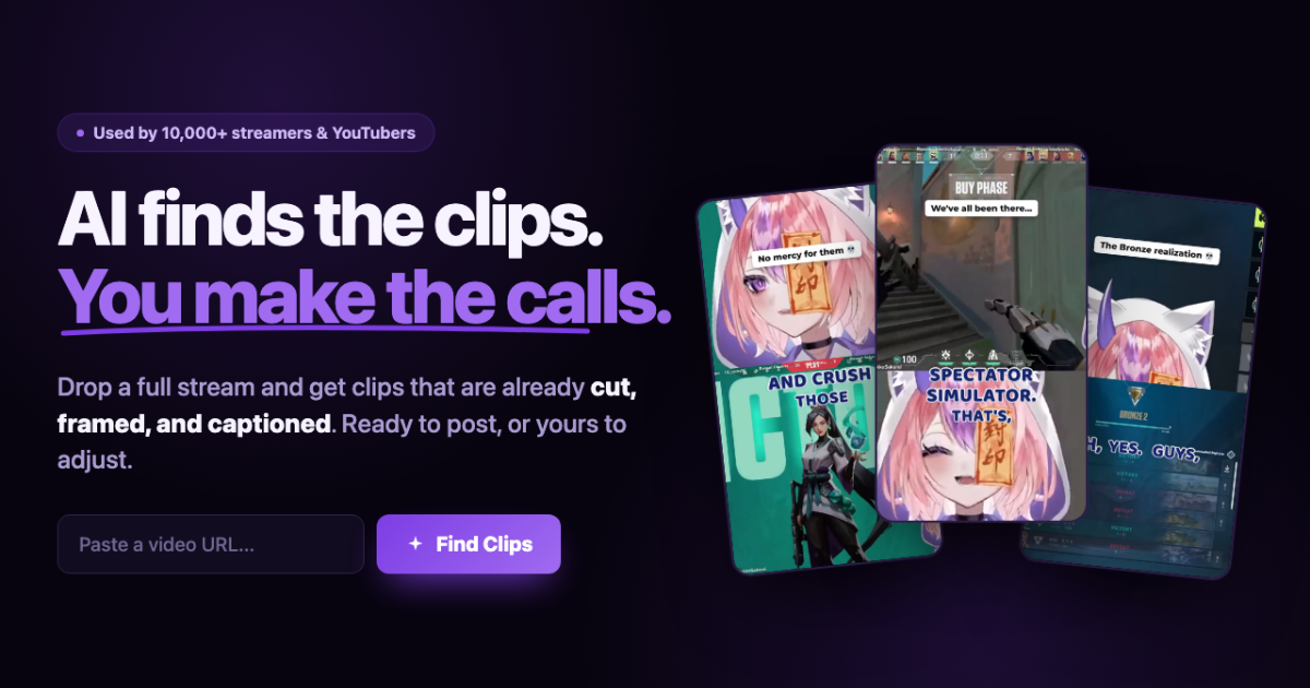 ClipFinder screenshot