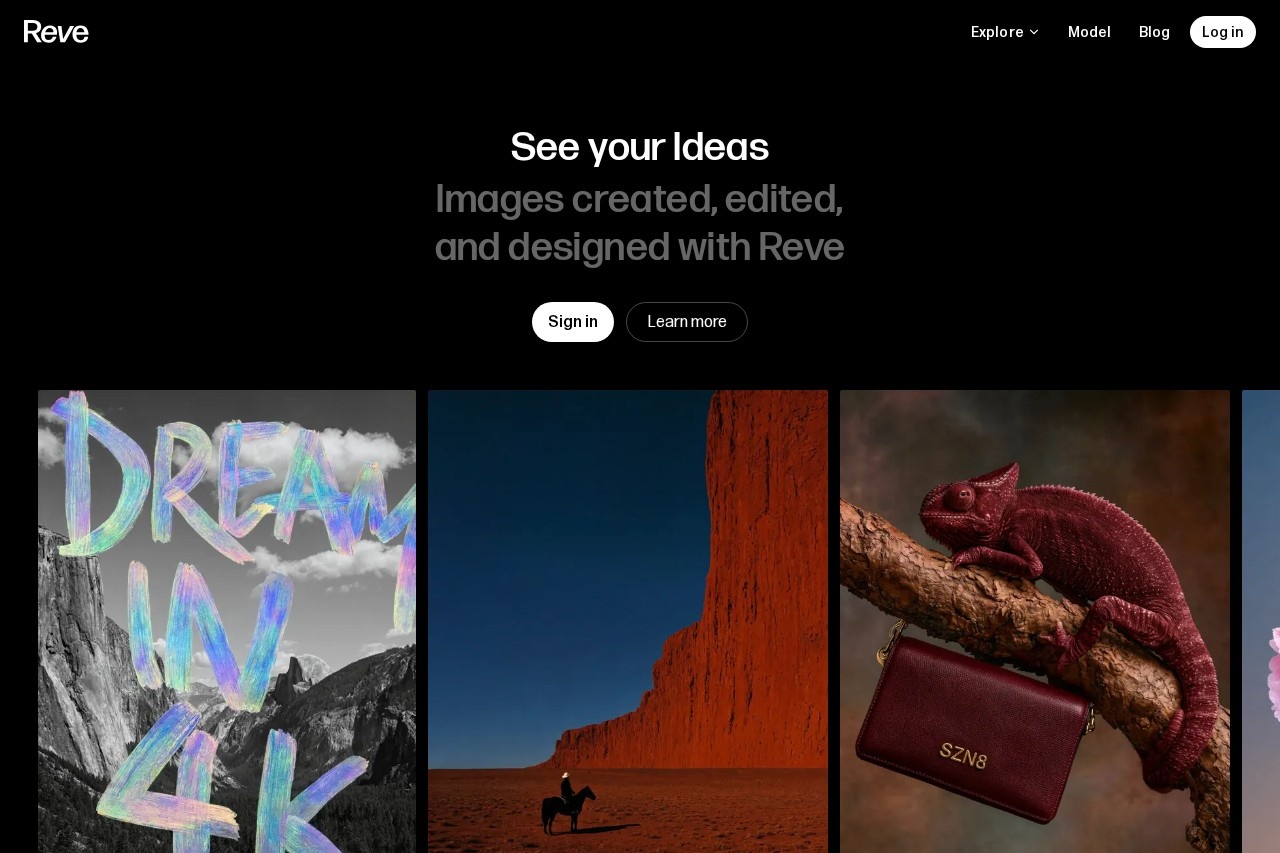 Reve screenshot