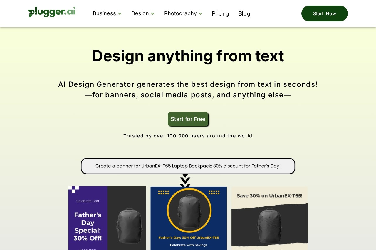 Plugger - AI Design Generator screenshot