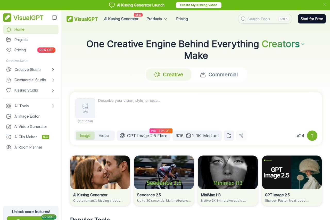 VisualGPT screenshot