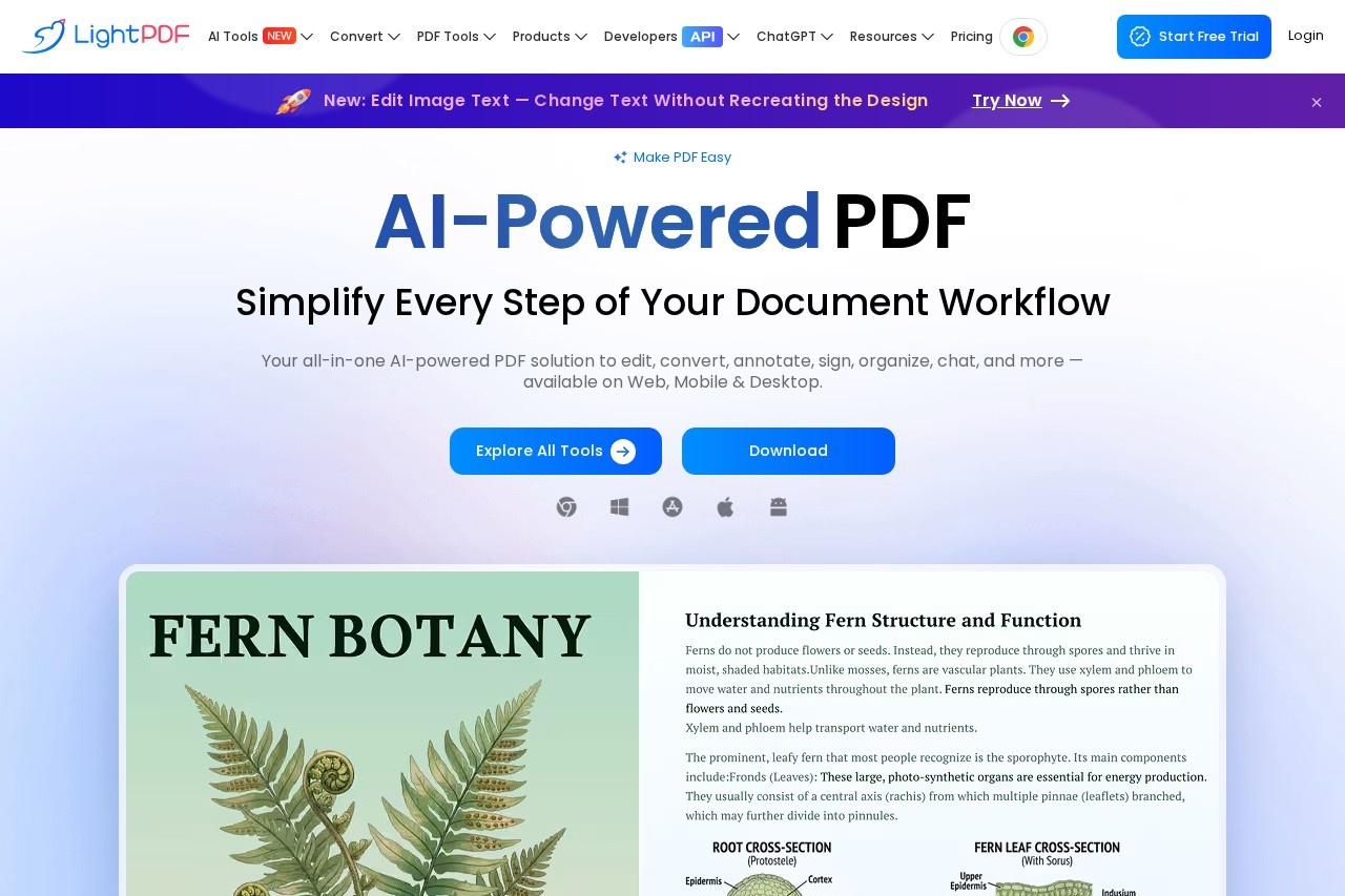 LightPDF screenshot