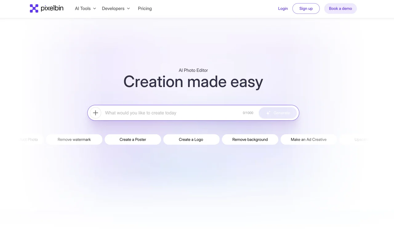 PixelBin.io screenshot