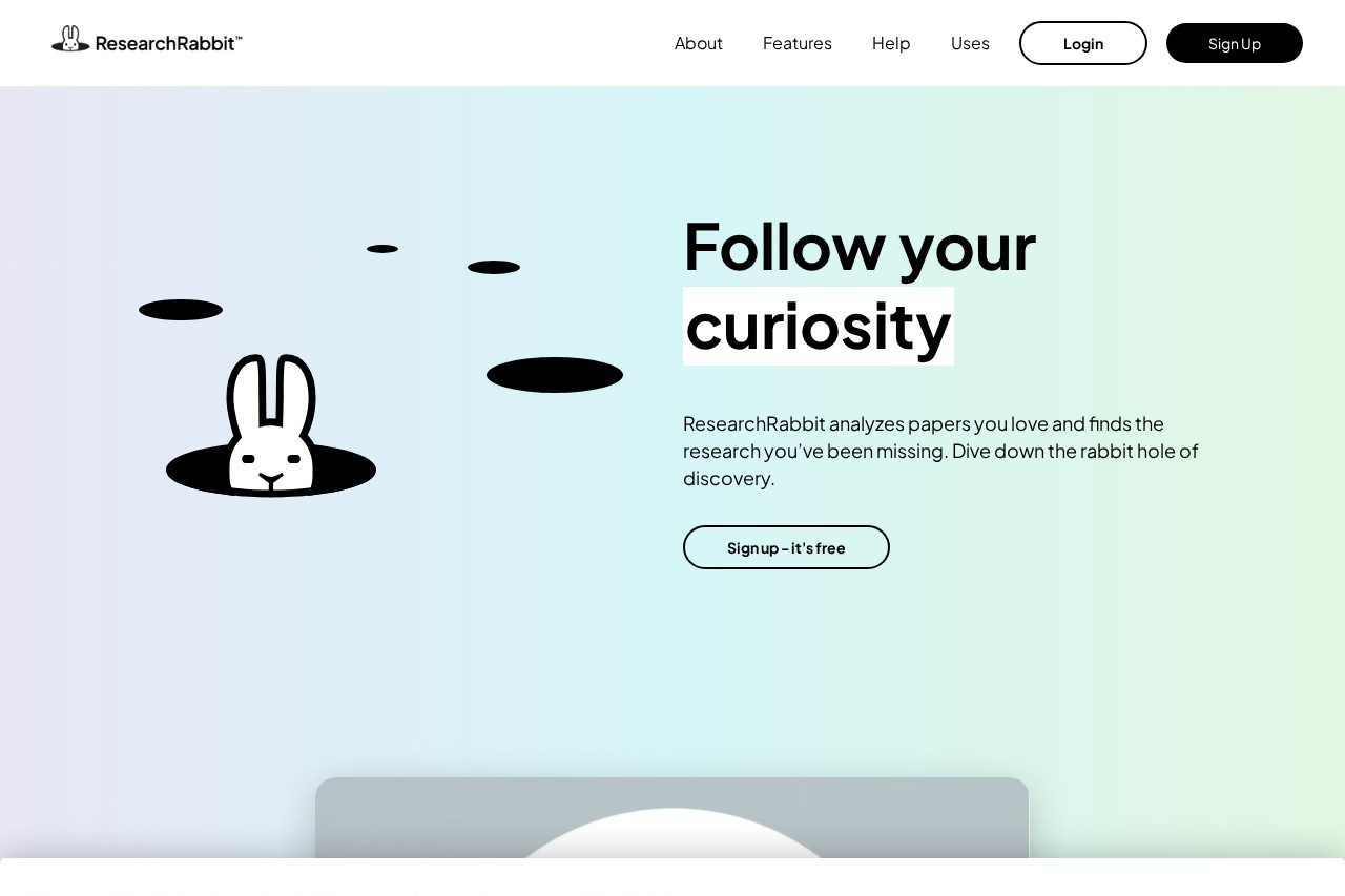 ResearchRabbit screenshot
