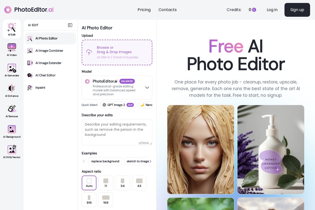 PhotoEditor.ai screenshot