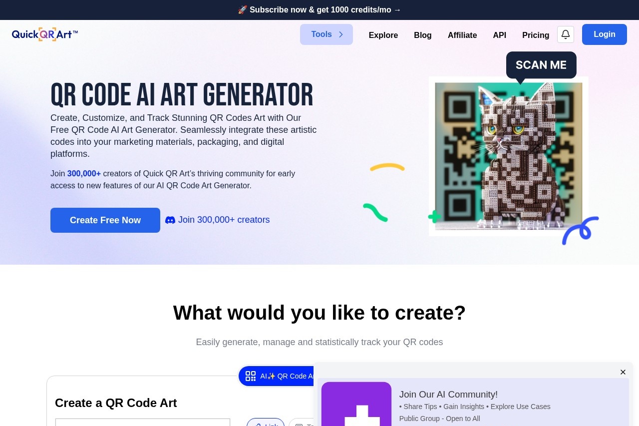Quick QR Art screenshot