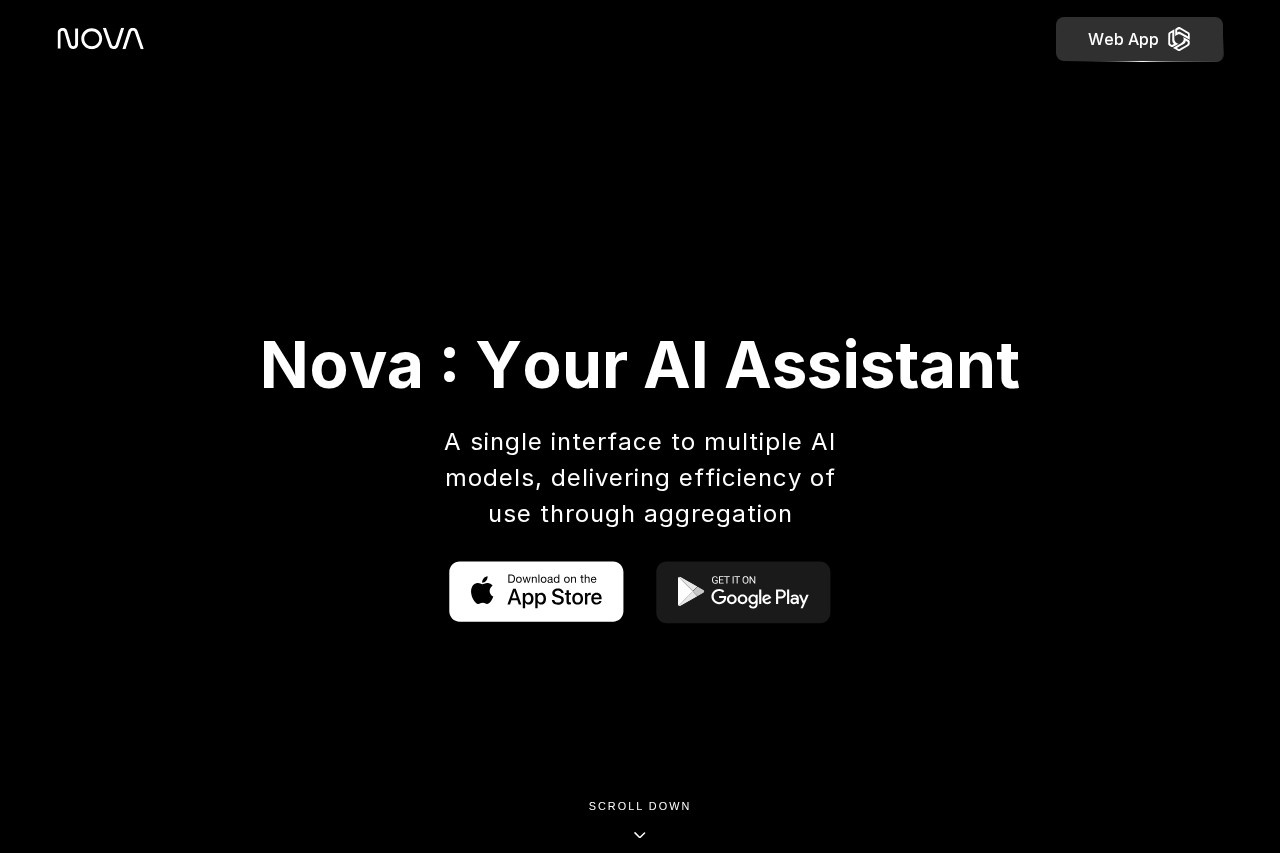 Nova - AI Chatbot screenshot