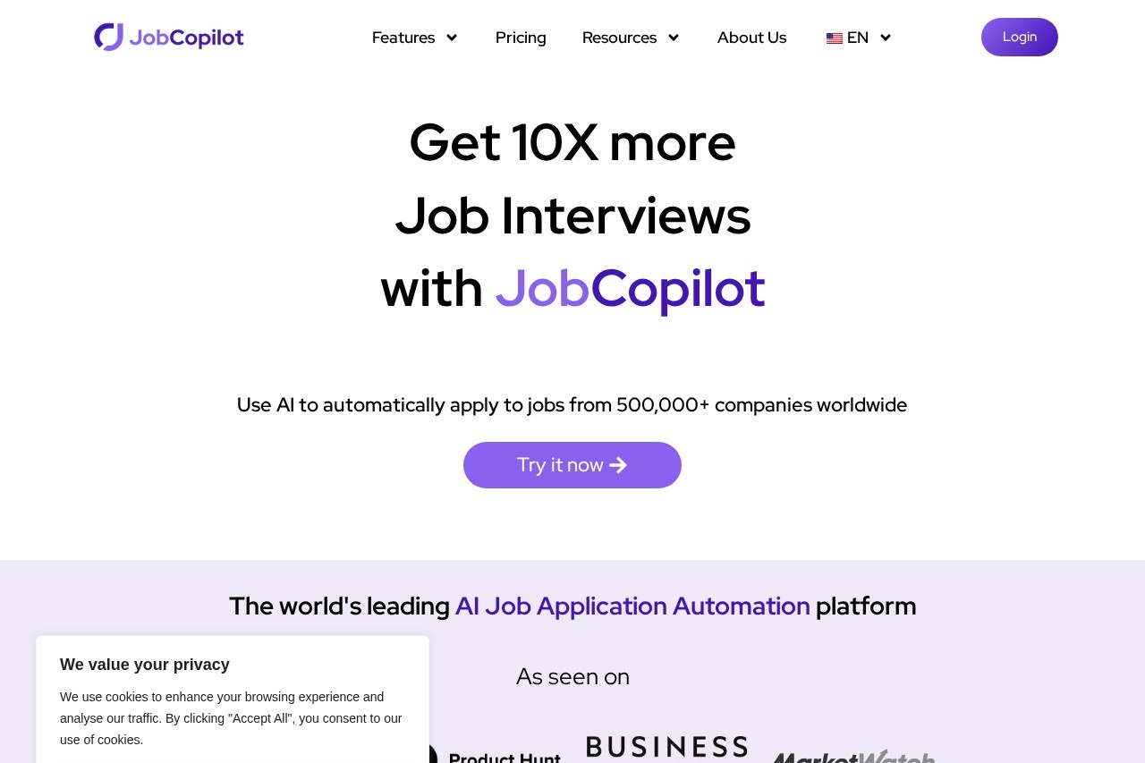 JobCopilot 截图