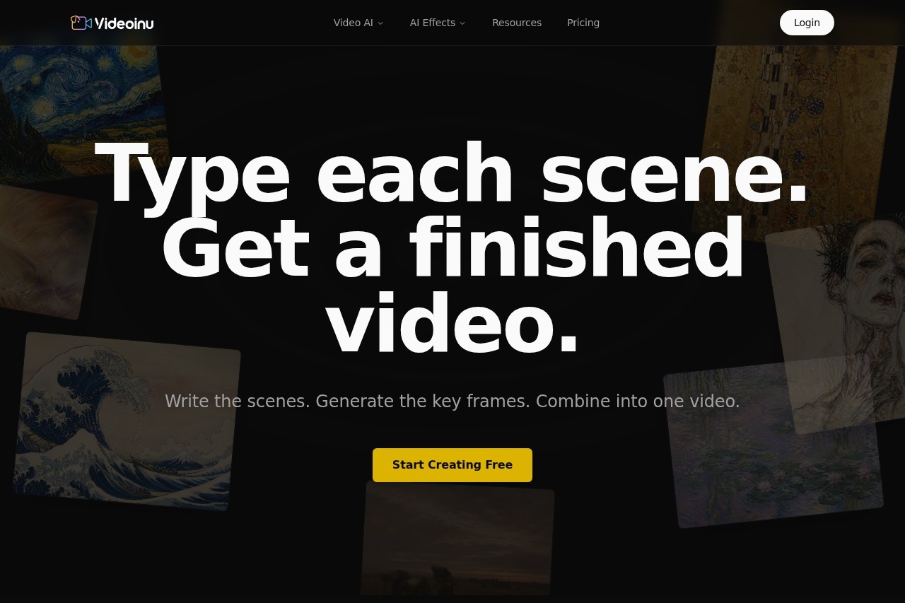 Videoinu screenshot
