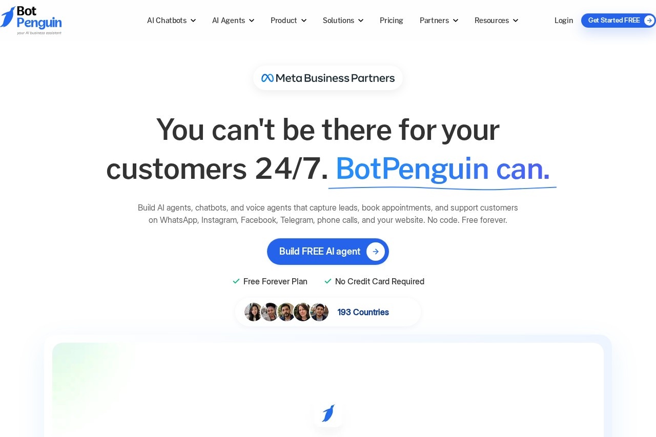 BotPenguin screenshot