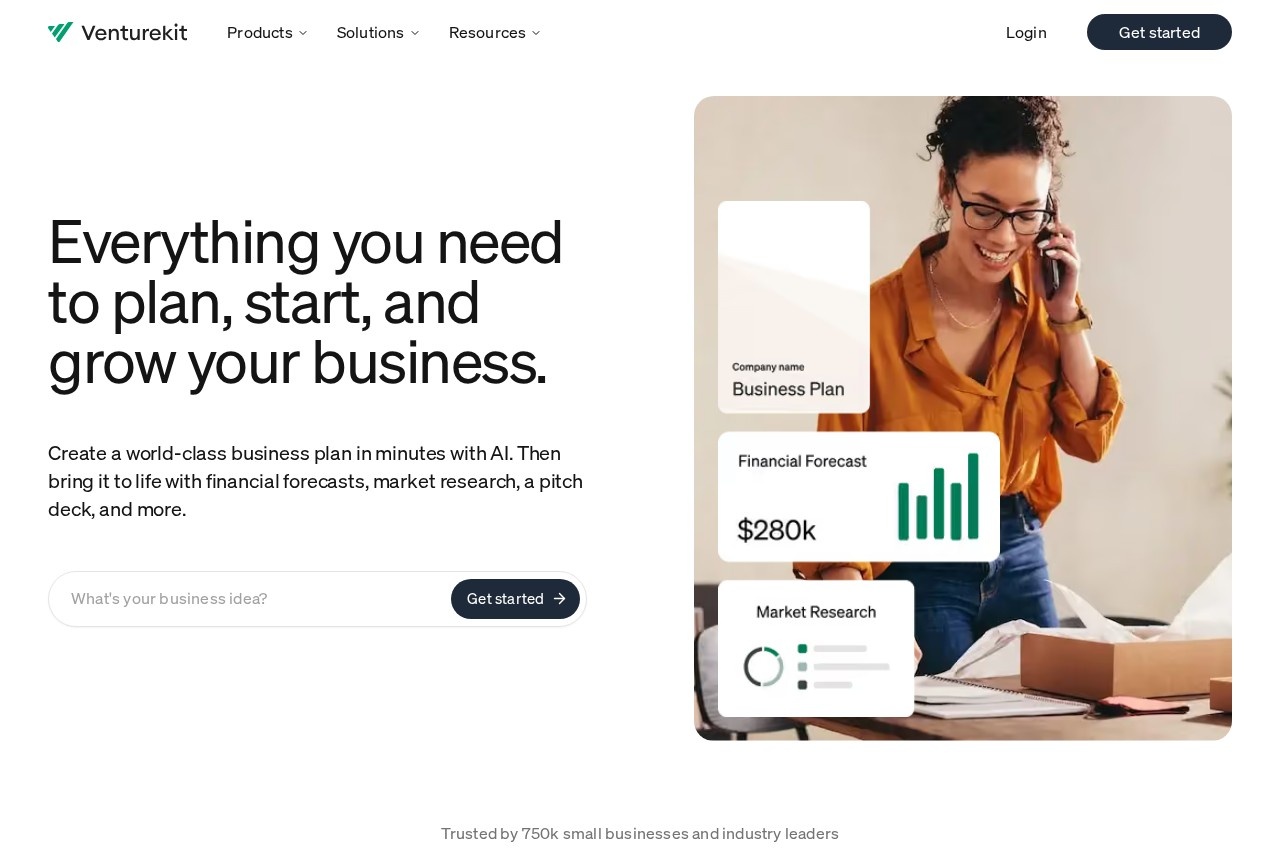 Venturekit screenshot