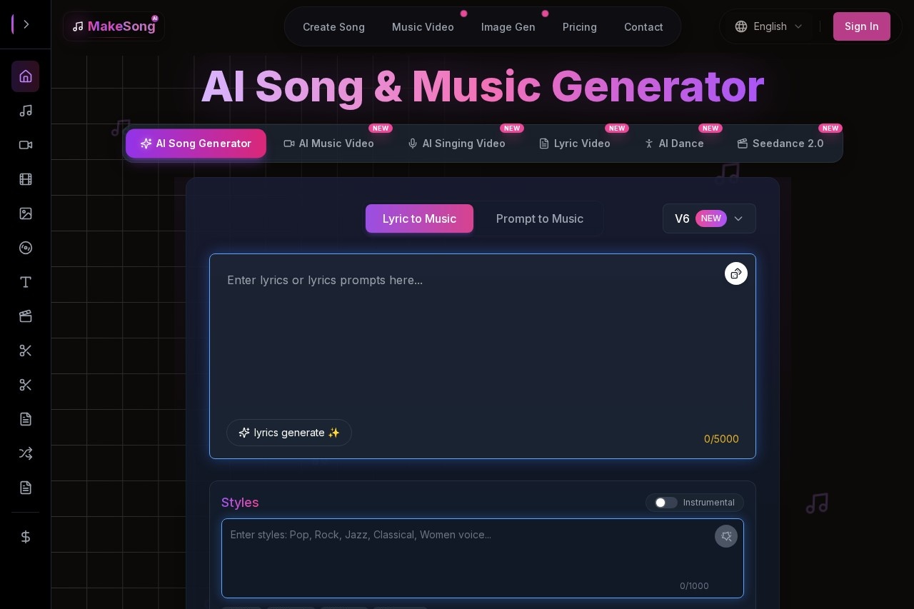 MakeSong 截图