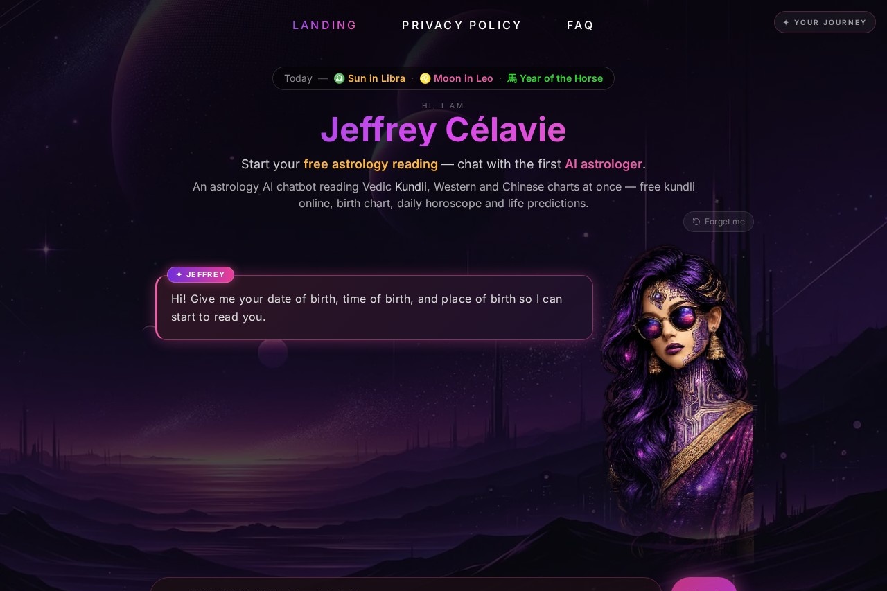 Jeffrey Célavie screenshot