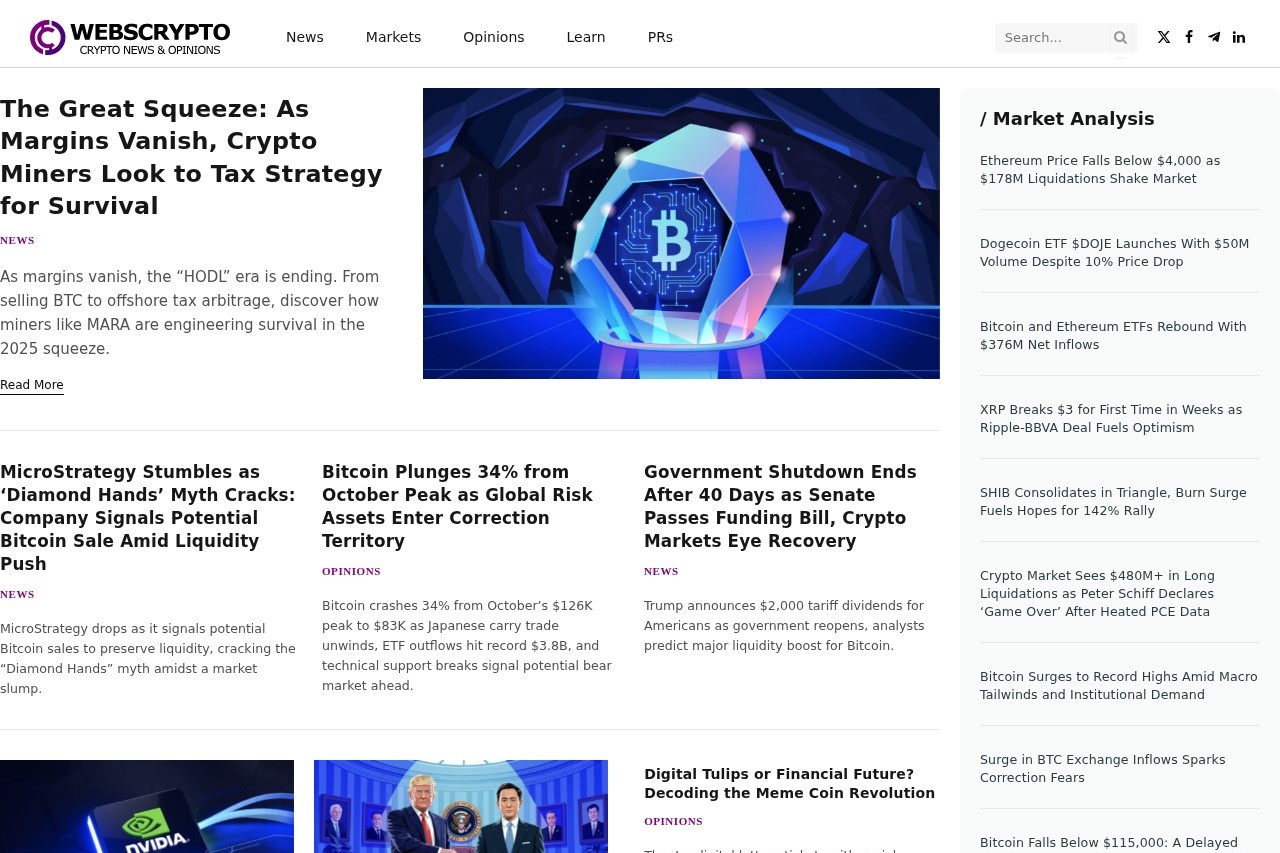 WebsCrypto screenshot