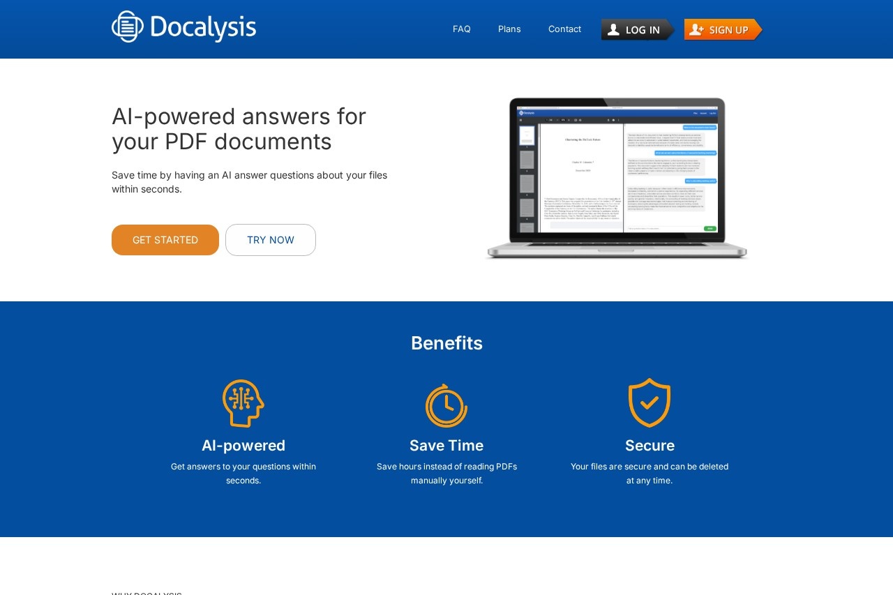 Docalysis screenshot
