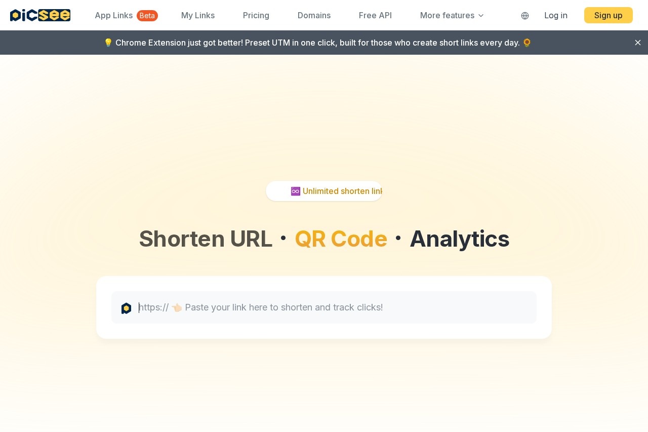 PicSee Link Optimizer screenshot