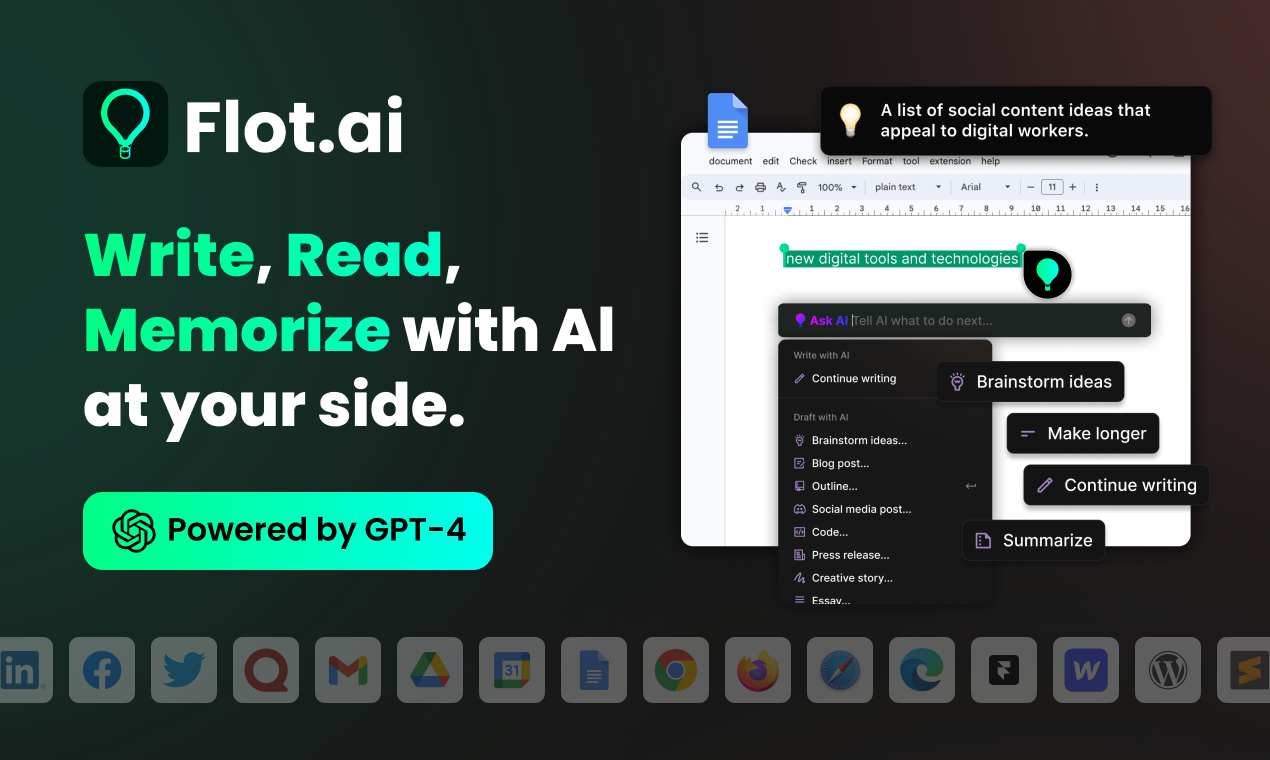 Flot.ai screenshot