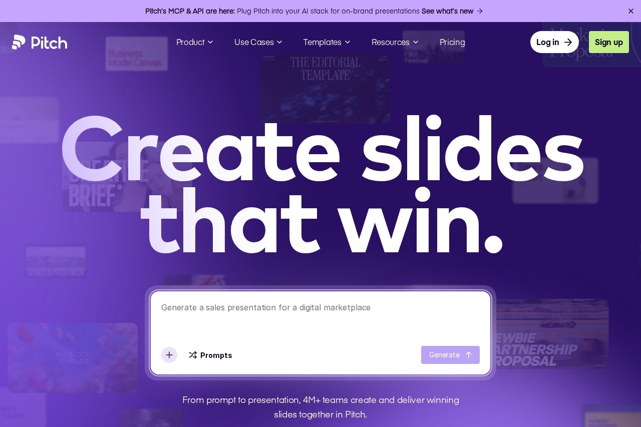 Pitch screenshot